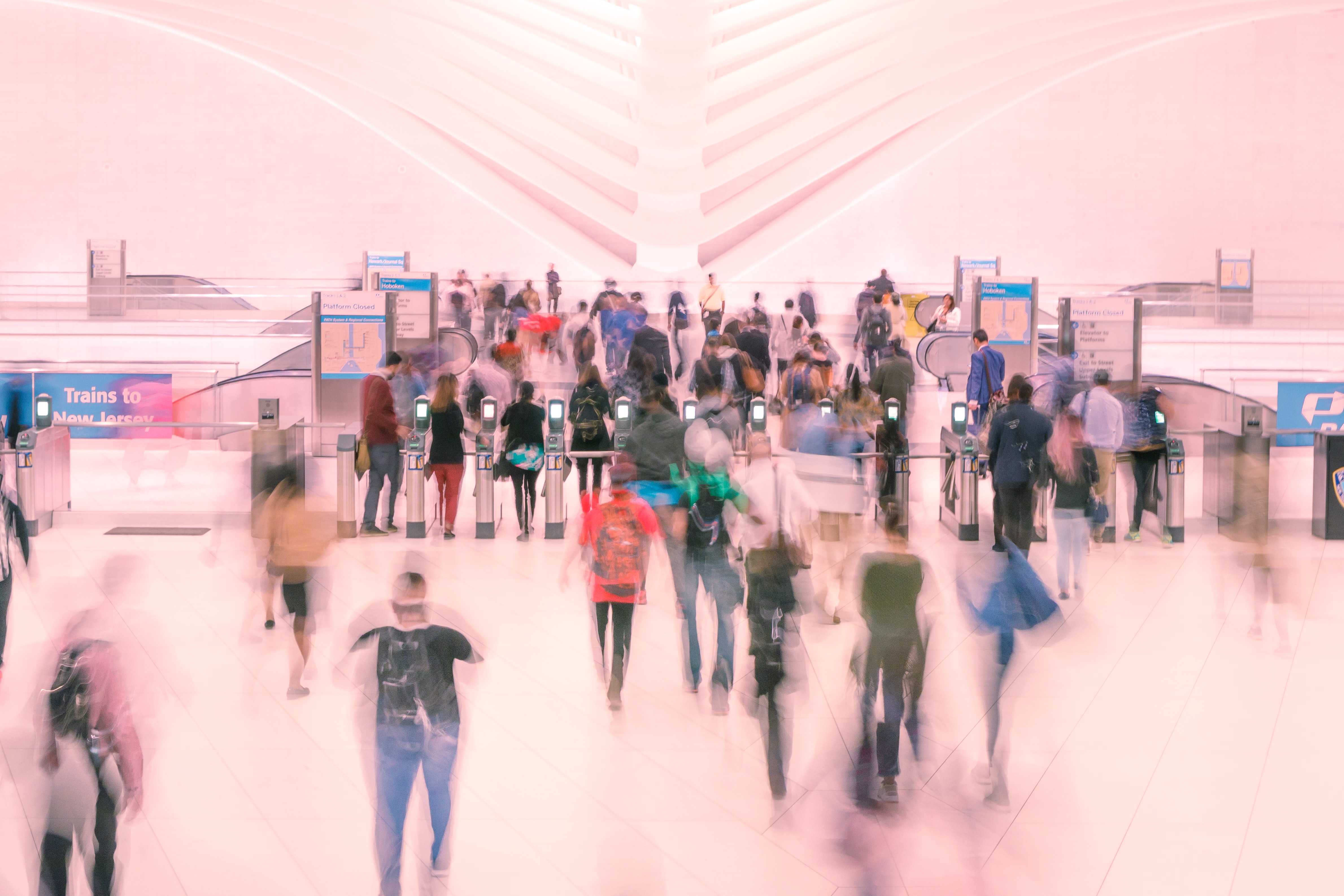 People at a conference image